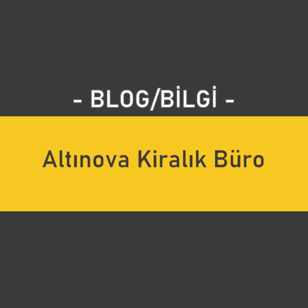 Altınova Kiralık Büro