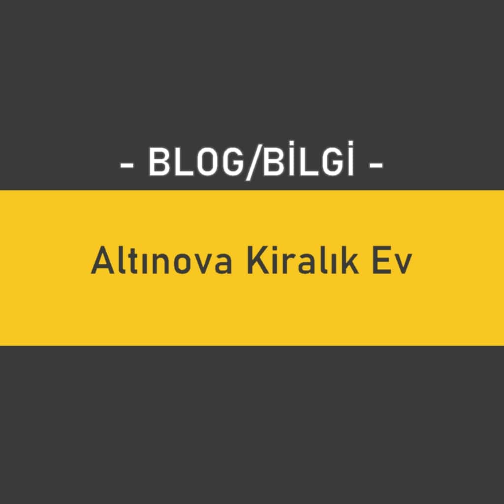 Altınova Kiralık Ev