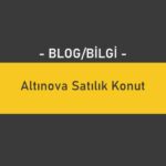 Altınova Satılık Konut, Daire, Ev