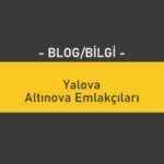 Yalova Altınova Emlakçıları